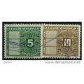 1947 Michel S131+S132 - #2 fine used (o)