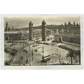 Spain BARCELONA Parque de Montjuich Entrada Pri...
