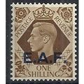 Somalia (EAF) 1943 S8 1/- Bistre-Brown Unmounte...