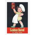 Postcard Poster Art Golden Shred Marmalade It's...