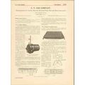 c t coe company 1916 turbine blowers sectional ...