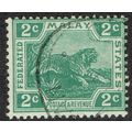 Federated Malay States 1904 2c Green wmk MCrown...