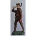 VINTAGE Wooden ' WW1 BUGLER ' TRICO ( 1930s )