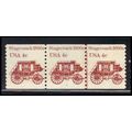 1898A 4c Stagecoach Fine MNH Dry Gum PNC 4/3 PA...