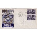 United States 1948 California Gold Centenary FD...