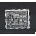 Turks&Caicos.SG194 1/4d Raking Salt (Black).Mou...