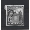 Malta.SG268 1d Victory Church.Fine Used.Apr25l