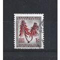 SouthAfrica.SG199 1c Kafferboom Flower.Fine Use...