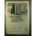 1970 Collins C-System Computer Ad - Should Offer
