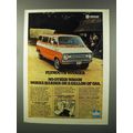 1976 Plymouth Voyager Van Ad - Works Harder on ...