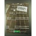 2001 Wrigley's Extra Gum Ad - Hurdler Curt Clar...
