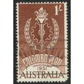 Australia 1961 Colombo Plan 1/- Red Brown SG339 GU