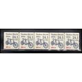 2266 24.1c Tandem Bicycle Fine MNH Dry Gum PNC ...