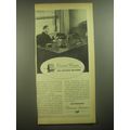 1945 Dictaphone Electronic Dictation Ad - Control center for executive decisions