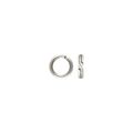 925 Sterling Silver Split Ring Stronger Charm H...