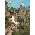 Castell Guadalest Spain Postcard used 1977 VGC