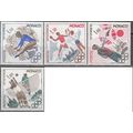 Monaco 1980 Michel 1415 - 1418 Neuf ** Cote (20...