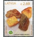 Latvia. 2020. Exhibits of Museum of Nature - Am...