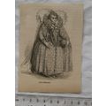 1860s engraving - Queen Elizabeth