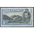 Ascension Island 1944 SG42d 4d Black & Ultramar...