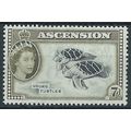 Ascension Island 1956 SG65 7d Black & Deep Oliv...