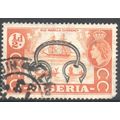 Nigeria 1953 - SG69 - ½d black/orange - Old Man...