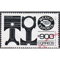 Mexico, 1988 900p Pistons, SG 1360m (Scott #150...