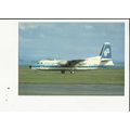 Aviation AIR NEW ZEALAND FOKKER F27 Postcard by...
