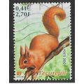 FRA 2001 2,70F 'ANIMALS' FINE USED (EBID56-794)
