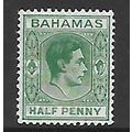 BAHAMAS 1938 1/2d GREEN SG 149 M MINT