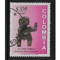 COLOMBIA 1973 MUSEUM OF ANTIQUES BOGOTA 3p.50 T...