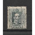 Spain.SG380 15c King Alfonso XIII (Blue).Fine U...