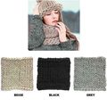 Scarf - Jumbo Cable Knitted Neck Warmer - SF-NK42