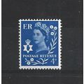 NorthernIreland.NI2 4d Ultramarine.Phosphor Unc...