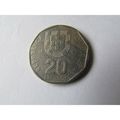 1989 PORTUGAL TWENTY ESCUDOS FREE POST. AA