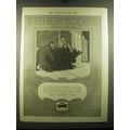 1923 Fisher Body Corporation Ad - Fisher Bodies