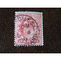 1902 GB King Edward VII SG219 1d scarlet fine u...