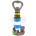 Lighthouse Bottle Opener Light Blue & White Str...