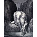 GIANT ANTAEUS 1885 Gustave Doré - Dante Alighie...