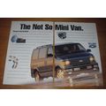 1993 Chevy Astro Minivan Advertisement - The no...