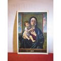 "THE VIRGIN AND CHILD" painting by BELLINI, unu...