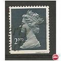 SG1511 (2nd) Deep Blue (1 Centre Band).Fine Used.