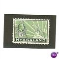 Nyasaland KGV 1934 ½d Green Used SG 114 Sc 38 l...