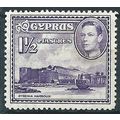 Cyprus 1943 SG155a 1 1/2pi Violet Mounted Mint....