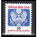 O155 20c Eagle Fine MNH KA1868