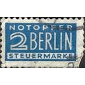 BERLIN, Emergency sacrifice, Tax stamp Tax stam...