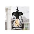 Uolfin Modern Lantern Outdoor Hanging Light 1-L...