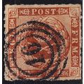 DÄNEMARK DANMARK [1858] MiNr 0009 ( O/used ) [01]