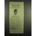 1918 Pepsodent Toothpaste Ad - There's A Film o...