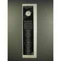 1990 Georg Jensen Watch Ad (in German) - Die zeitlose Uhr